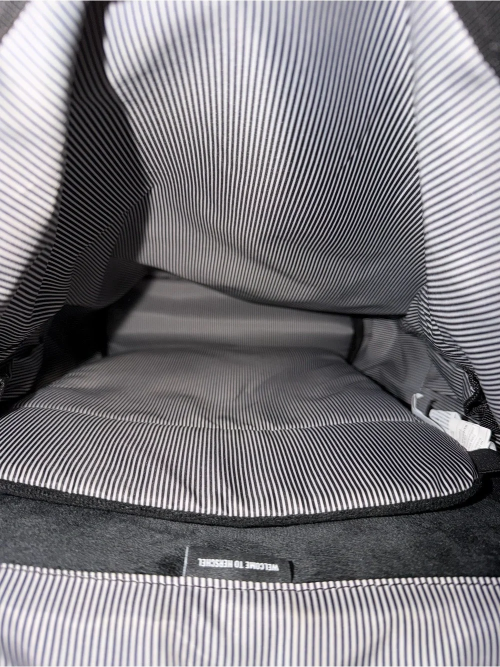 Herschel Supply Co Little America Laptop Backpack - Black White 25L Padded Pack